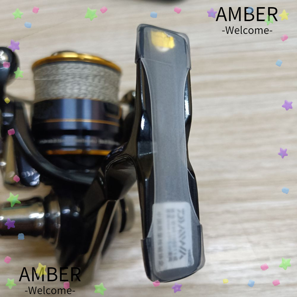 ฝาครอบป้องกันที่นั่งล้อคันเบ็ด AMBER, ฝาครอบป้องกันรอก Baitcast ทนทานสากล, ฝาครอบป้องกันรอกสปินนิ่งยางยืดหยุ่นคุณภาพสูง
