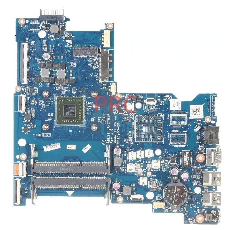HP 15-AF สําหรับ Pavilion 15-BA G4 255 G5 TPN-C126 แล็ปท็อป ABL51 LA-C781P AMD A6 A8 CPU 216-0867030