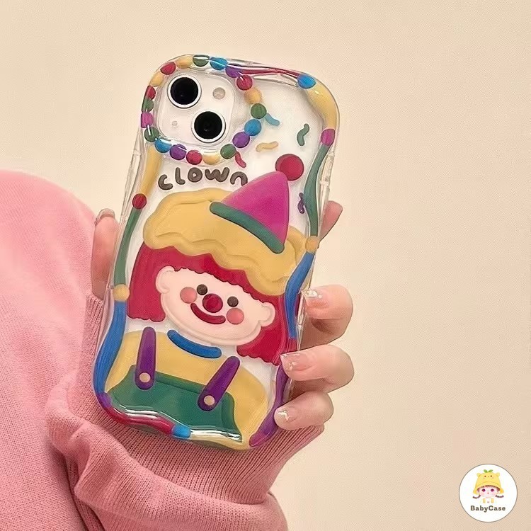 กรณีโทรศัพท์การ์ตูนตลกน่ารักของเกาหลีเข้ากันได้ iPhone 11 15 12 14 13 Pro Max 7Plus X XR XS Max 7 8 Plus SE 12 13 mini