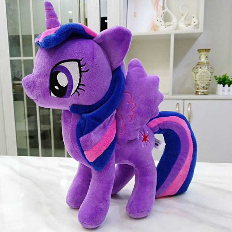 My Little Pony ตุ๊กตาของเล่นตุ๊กตาของขวัญ Cosmic Rhythm Moon Princess Rainbow Moon Pinkie Pie ตุ๊กต