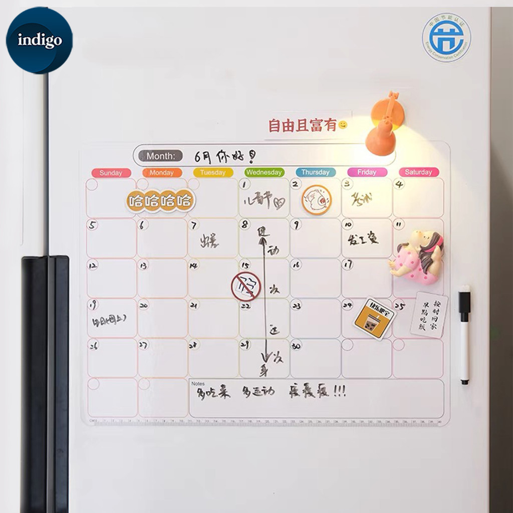 กระดานไวท์บอร์ด ชนิดแผ่นแม่เหล็ก✅กระดานแผ่นแม่เหล็กติดตู้เย็น ไวท์บอร์ดติดตู้เย็น จดโน้ต บันทึก ตารางงาน วาดรูปเล่น