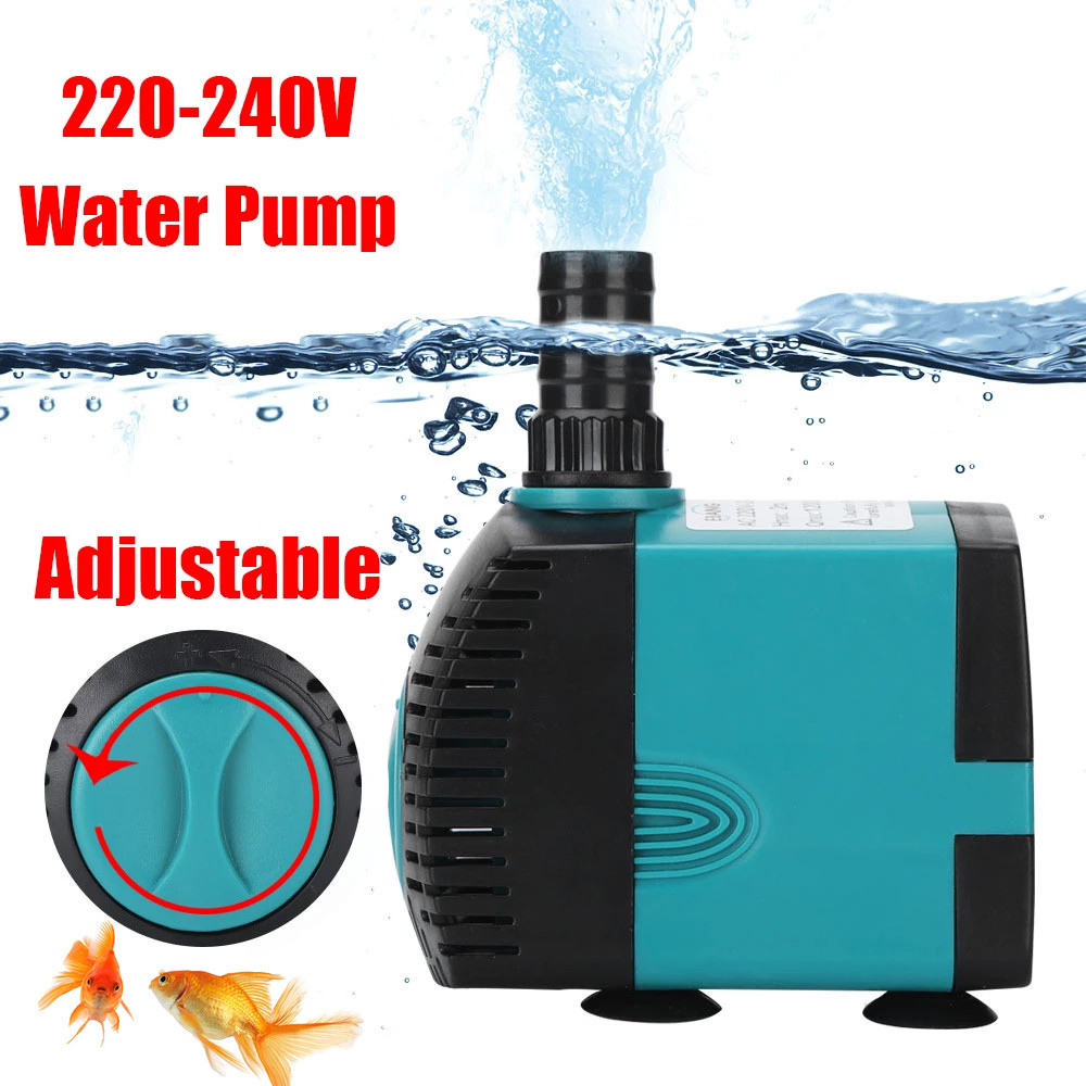 เครื่องปั๊มน้ำพุขนาด 15W 25W สําหรับตู้ปลา AC 220v-240v