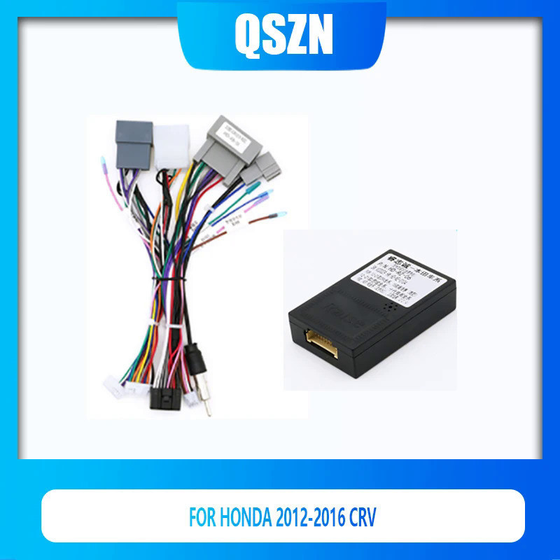 กล่องแคนบัส สายเคเบิลรถยนต์ HD-RZ-06 สําหรับวิทยุรถยนต์ Honda 2012-2016 CRV