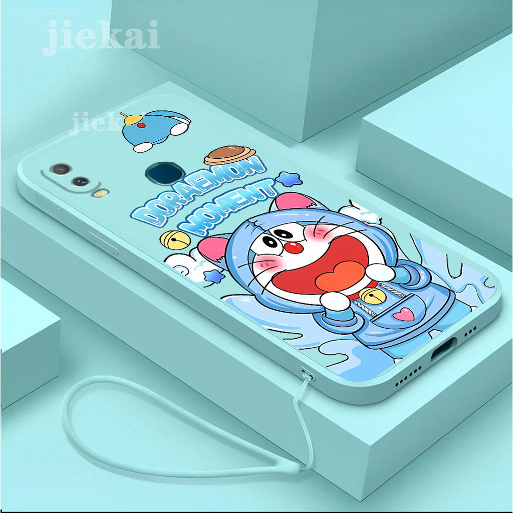 เคส VIVO Y11 2019 V9 Y85 Y89 Y91 Y95 Y97 V11i X21 Y93 V15 V15 PRO S1 PRO เคสโทรศัพท์ ดีไซน์ใหม่ โดราเอมอน