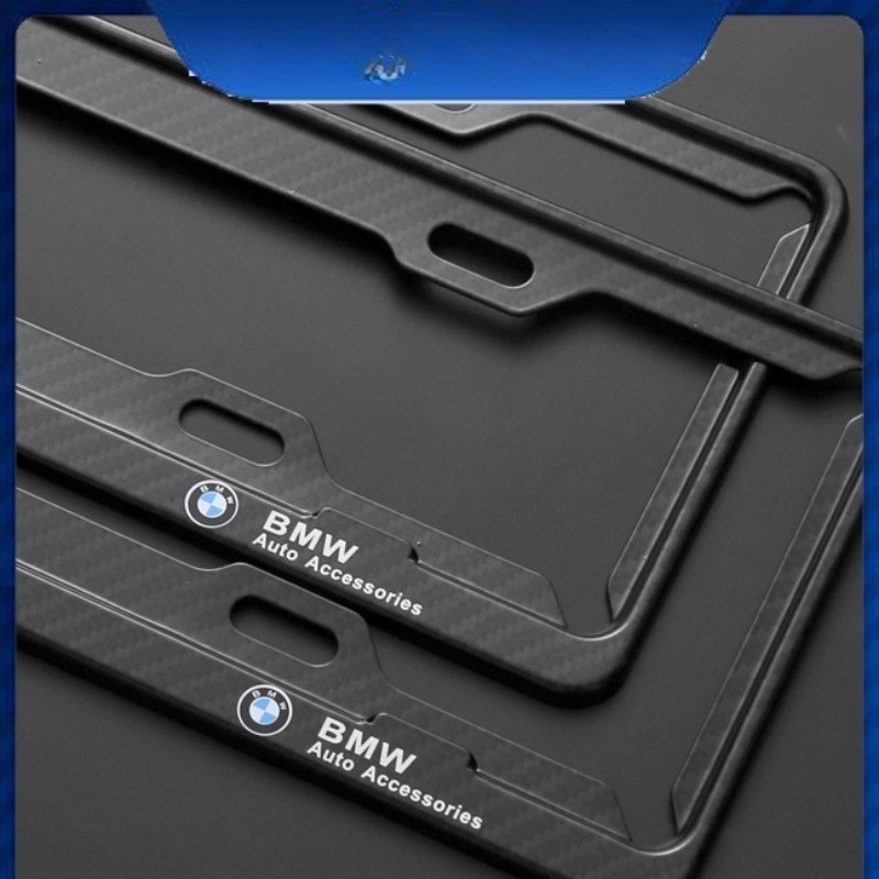 Xinfan กรอบป้ายทะเบียน คาร์บอนไฟเบอร์ สําหรับ BMW F30 F20 F10 E34 E46 E60 E90 E36 X1 X3 X5 G20 G30
