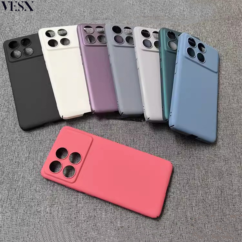 Ultra Thin Sandstone Matte Hardเคสโทรศัพท์สําหรับRedmi K70 K70E K60 K50 K40 K40sเกมK30 Ultra K20 Pro