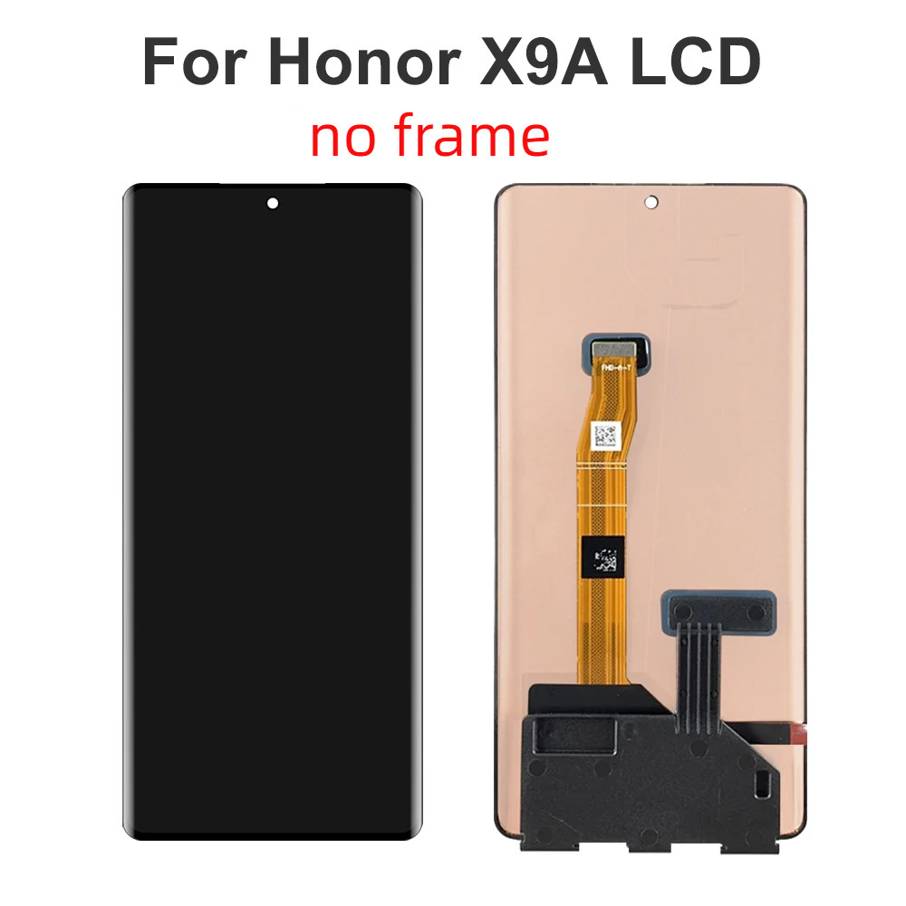 Amoled X9A จอแสดงผลสําหรับ Honor X9a จอแสดงผล LCD Touch Digitizer กรอบจอแสดงผล