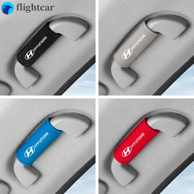 (FT) ฝาครอบมือจับประตูรถยนต์ สําหรับ Hyundai Ioniq 6 5 Kona Certa Elantra N Santa Fe I10 Sonata Tucs
