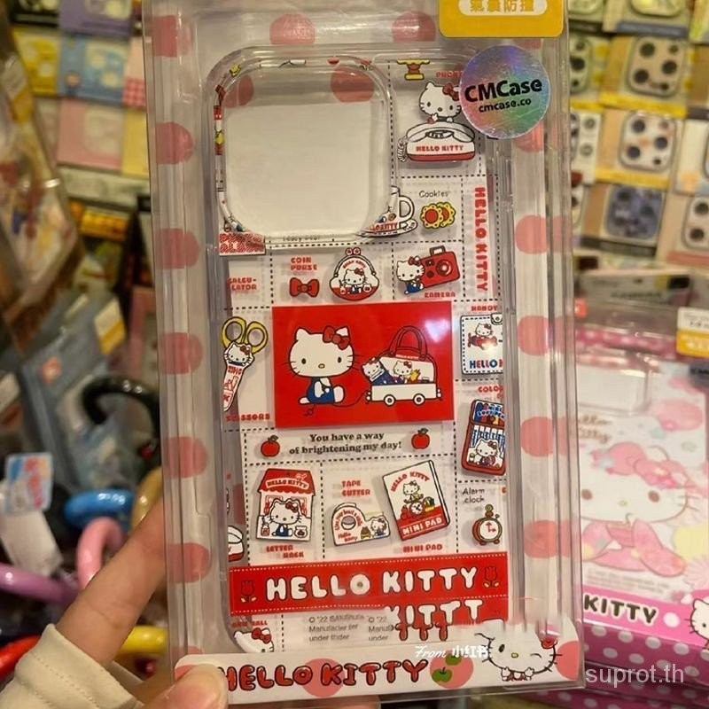 เคสโทรศัพท์มือถือ แบบใส ลายการ์ตูนเฮลโลคิตตีน่ารัก สําหรับ Apple iPhone 15 pro max 11 pro max 7 8 plus xr xs max 14 pro max 12 13 pro max 12pro max