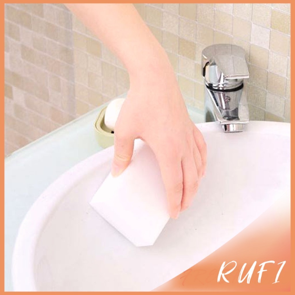 RUFI ฟองน้ำมหัศจรรย์ ฟองน้ำนาโน **สินค้าพร้อมส่ง** magic sponge - รูปที่ 3