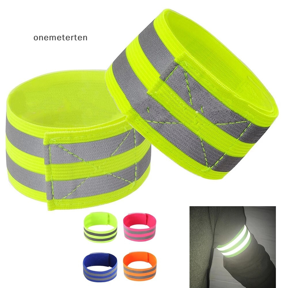 Rten สายรัดแขนสะท้อนแสง LED สะท้อนแสง เพื่อความปลอดภัย สําหรับ N