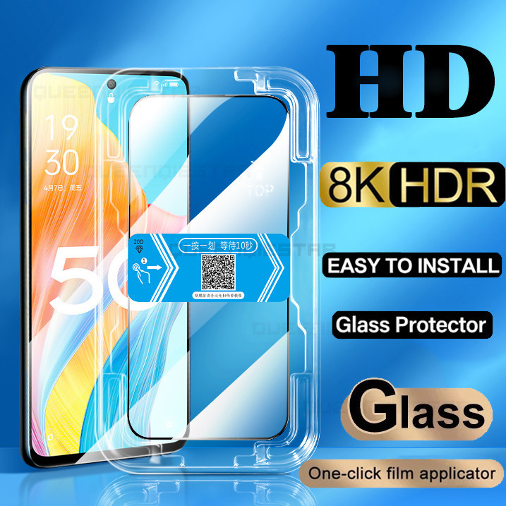 ฟิล์มกันมองกันเสือก เต็มจอแบบเคส ฟิล์มกระจกนิรภัย กันรอย สำหรับ OPPO A18 A38 A58 A78 A15 A15s A77s A57 A77 A17 A17k A5 A9 2020 A31 A32 A33 A53 A53s A52 A72 A92 A54 A74 A78 A58 A98 A79 A96 Reno 2 2F 4Z 11F ฟิล์มกันมอง กันเสือก