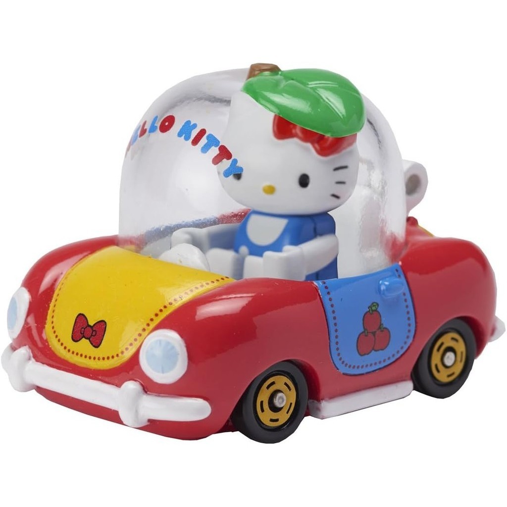 Tomica Dream Tomica Ride On R02 Hello Kitty x Apple Car 