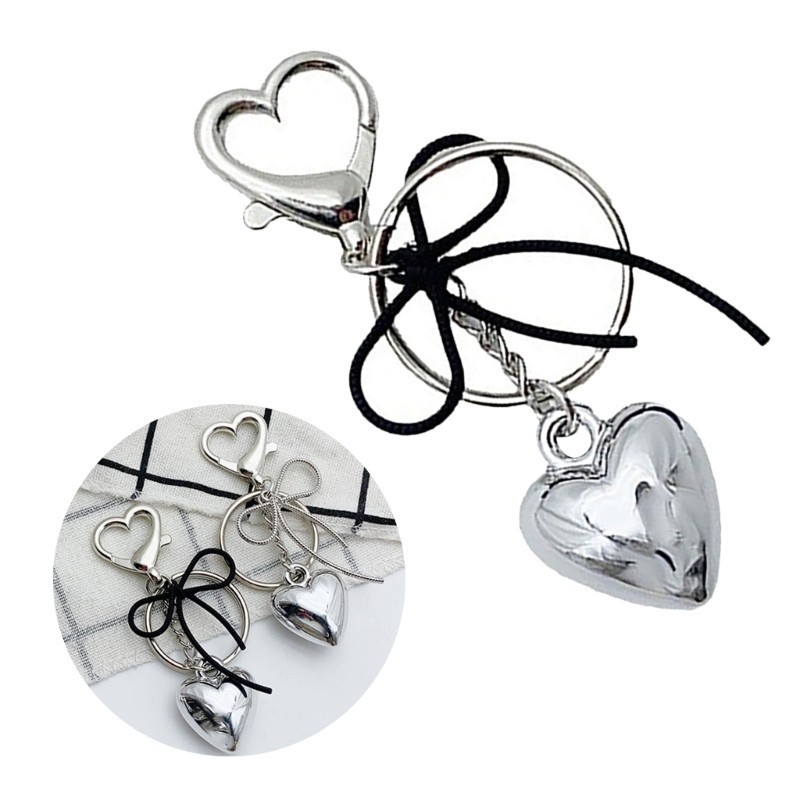 Crush Stylish Heart Key Holder Fashion Bag Pendant เหมาะสําหรับโอกาสพิเศษ