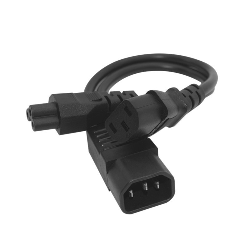 IEC MAI320 C14 ถึง C13 + C15 Y-Type Splitter อะแดปเตอร์สาย IEC320 C14 ชาย C13 + C15 หญิง Power Conve
