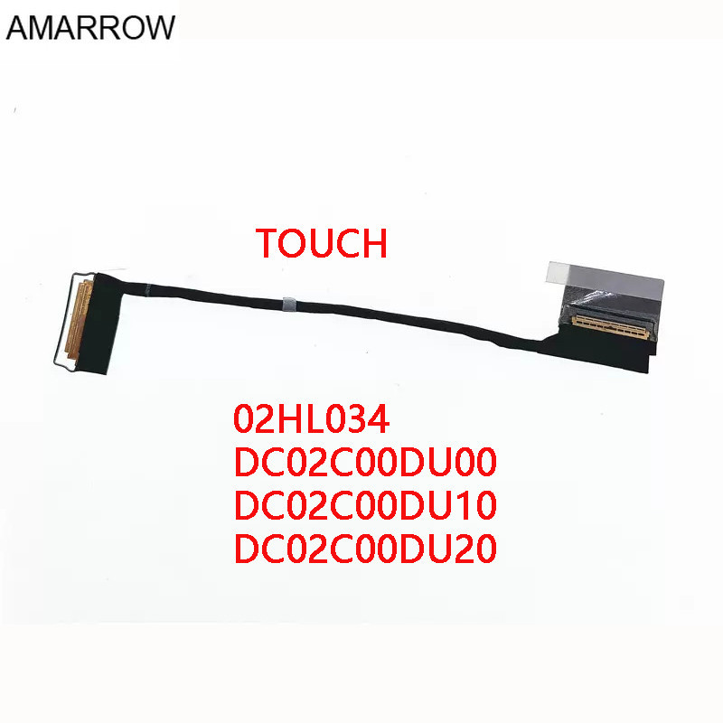 แล็ปท็อปหน้าจอ LCD สําหรับ LENOVO ThinkPad X13 Gen1 20T2 20T3 X390 FX390 X395 20Q0 20Q1 02HL034 DC02