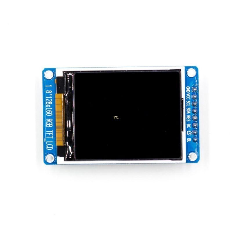 Yu โมดูลพาวเวอร์ซัพพลาย 128x160 SPI TFT LCD ST7735S ชิปควบคุม 3 3V 8 นิ้ว DIY