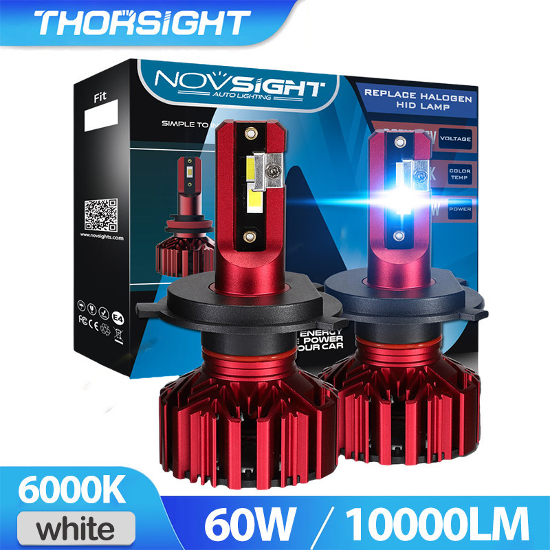 Thorsight x Novsight N11S ไฟหน้ารถ ไฟตัดหมอก H4 H11 LED Headlight หลอดไฟหน้ารถยนต์ Novsight 10000LM 