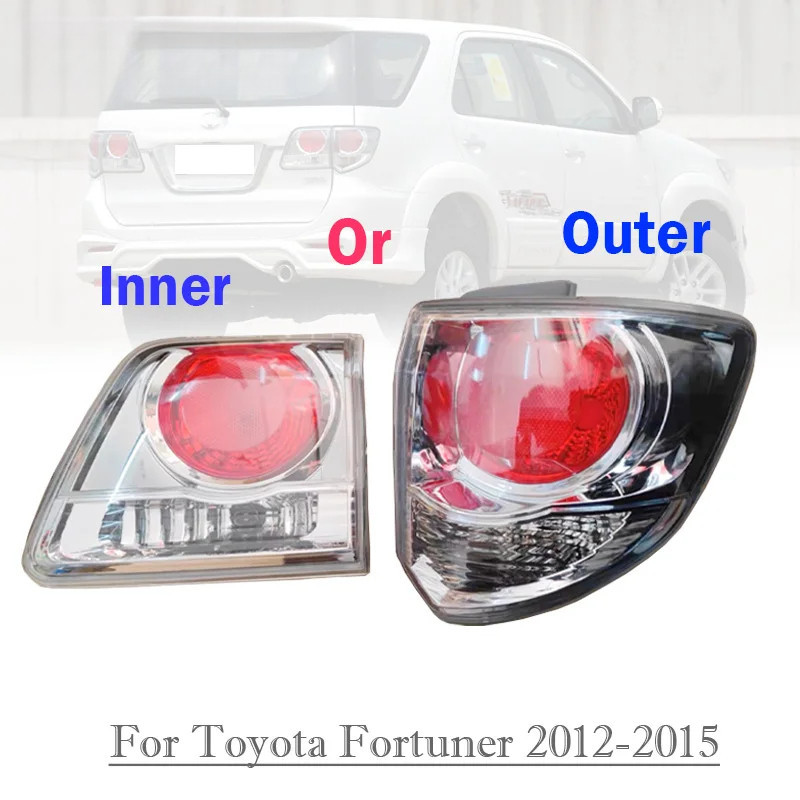 ฝาครอบไฟเบรกท้ายรถยนต์ สําหรับ Toyota Fortuner 2012 2013 2014 2015