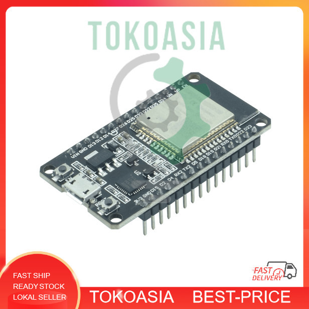 NODEMCU ESP32 30 GPIO PIN based on ESP-WROOM-32