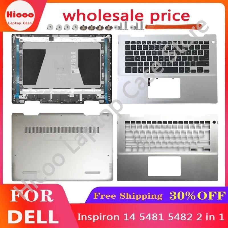 แล็ปท็อปใหม่ปกหลัง LCD/Palmrest/ด้านล่าง/คีย์บอร์ดสําหรับ DELL Inspiron 14 5481 5482 2 In 1 P/N 041K