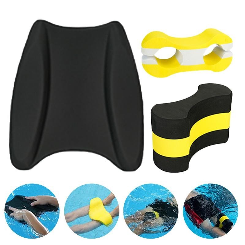 [Lszcx6l ] Swim Flotation EVA Pull Buoy Leg Float Set Swimming Aid