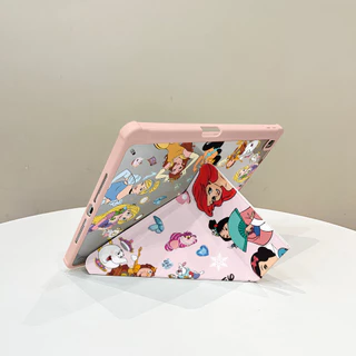 ใหม่น่ารัก Disney Running Princess Apple iPad 10th Generation พับเหมาะสําหรับ iPhone air6 เคสแท็บเล็ต pro2024 Apple iPad เคสไอแพด air6 ไอแพดเจน11 เคสไอแพด air4 เคส ipad gen9 เคส ipad case ipad gen 10 case ipad air5 เคสไอแพดเจน11 case ipad air 6 ปากกา