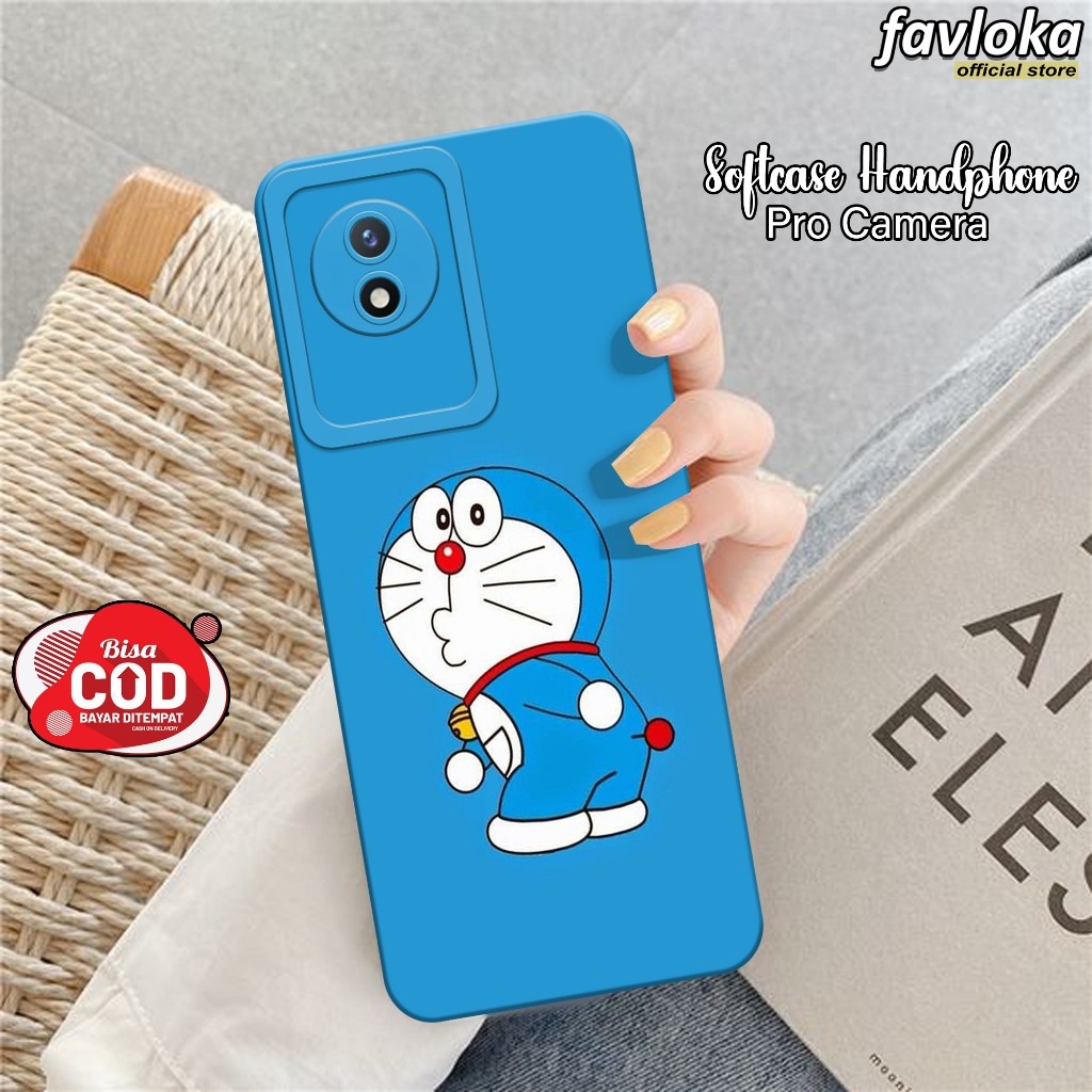 เคสโทรศัพท์ VIVO Y02/Y02T 2023 - เคส VIVO Y02/Y02T Softcase เคสการ์ตูนแฟชั่น - เคส VIVO Y02/Y02T - เ
