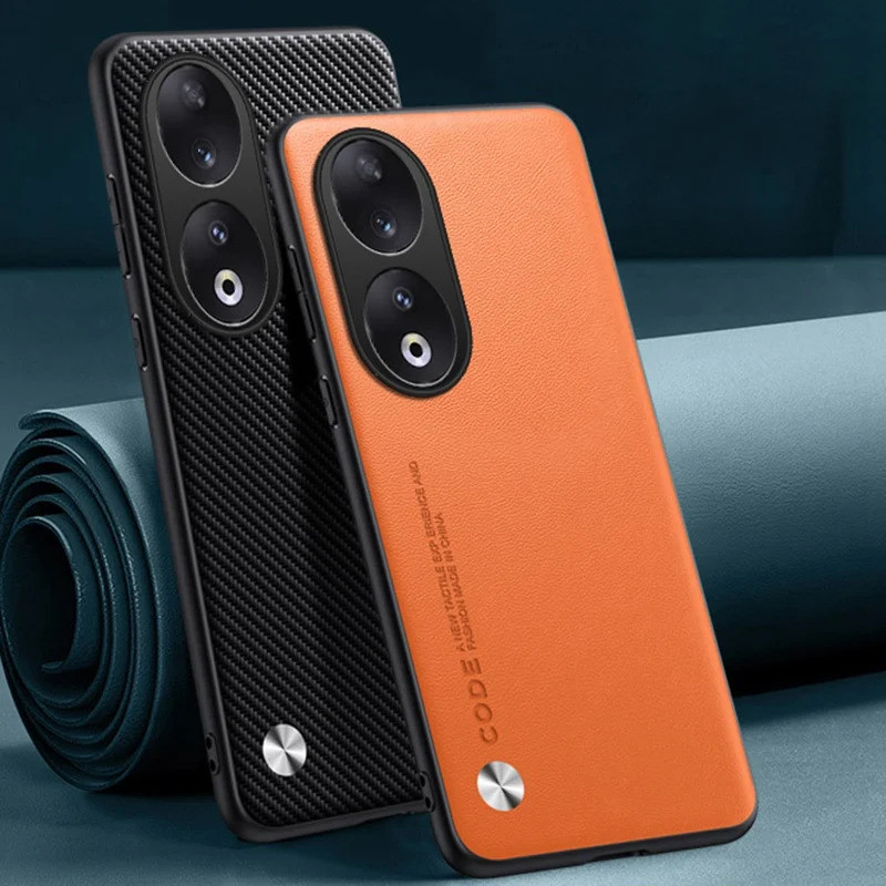 หรูหรา PU หนังสําหรับ Honor 90 70 50 ปกหลังซิลิโคนเต็มรูปแบบเคสโทรศัพท์สําหรับ Honor 50 70 Honor90 Honor70 ราคา ถูกที่สุด ดีลบีเคเค แกลเลอรีภาพที่ 2