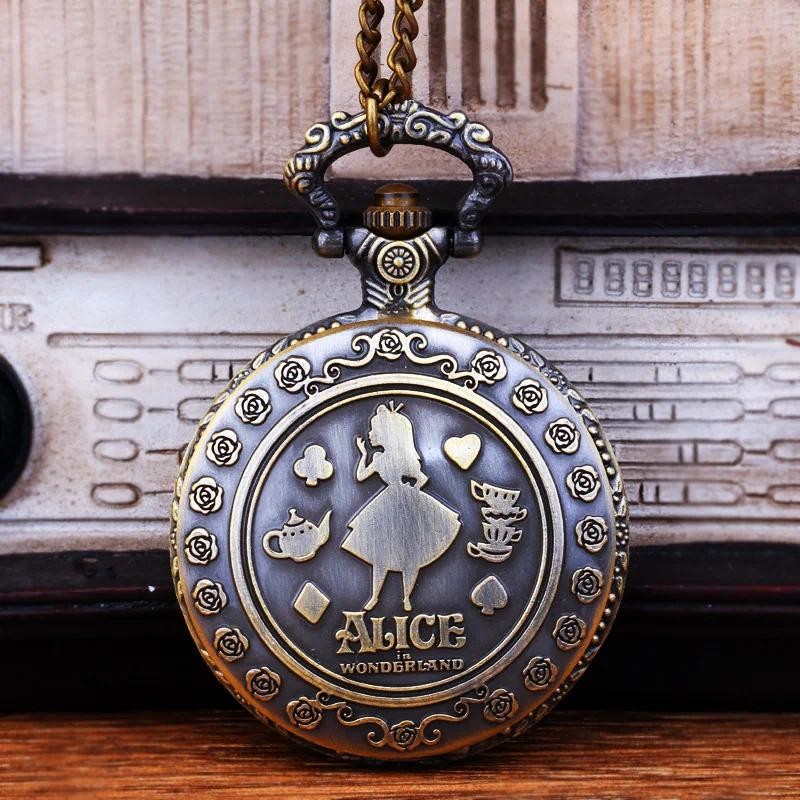 Alice Dreamwalk Wonderland Dress Pocket Watch Alice Pocket Watch