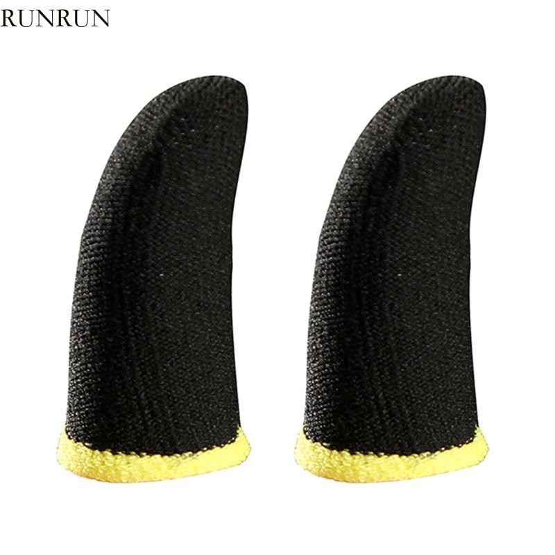 Run Breathable Game Controller Finger Cover Gaming Finger Gloves Sleeve Sensitive