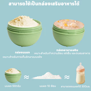 ถุงแบ่งนมผง 30ใบ/กล่อง ถุงเก็บนมผงแบบใช้แล้วทิ้ง ยับยั้งแบคทีเรีย แบบพกพา