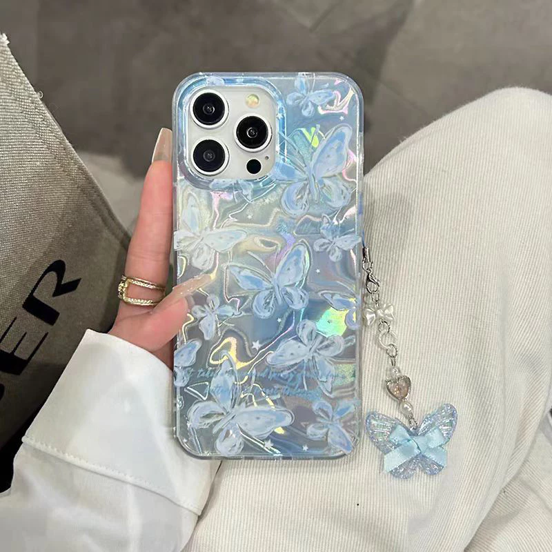 อินเทรนด์ผีเสื้อ Hello Kitty Sakura สําหรับ Honor 400 สมาร์ท X9D X7D X9C X8C X5C X7C X6C 200 90 สมาร์ท X8B X7 X8 X8B X7B X6B X6B X6B X6B Lite X5B Plus 4G ฝาครอบโทรศัพท์