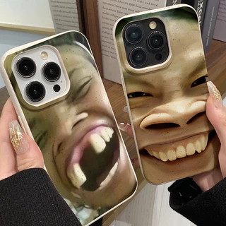 เข้ากันได้ iPhone 11 13 For เคสไอโฟน14 15 12 Pro Max X XS XR 6 7 8 14 15 Plus 12 13 MINI ตลกคนที่มีความสุข รุ่น เคสโทรศั