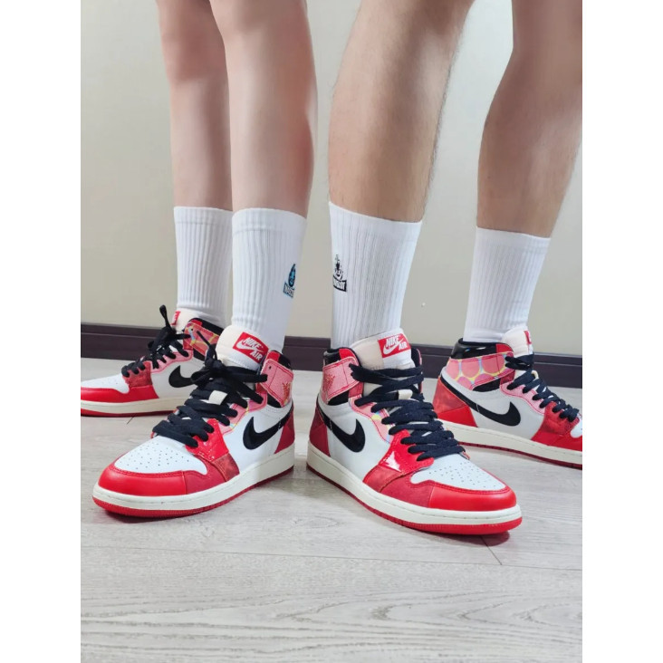 Nike Air Jordan 1 Retro High OG Spider-Man 2.0 "Next Chapter" ( ของแท้100%) รองเท้า free shipping