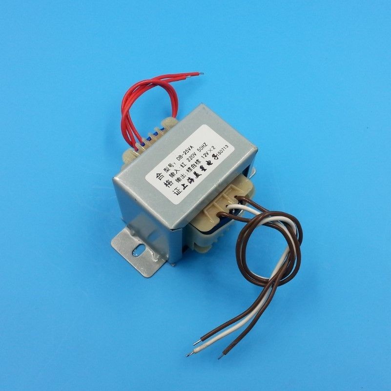 สินค้าในสต็อก，หม้อแปลงไฟฟ้าลำโพงเครื่องขยายเสียง2.1 TDA2030เครื่องขยายเสียงหม้อแปลง220V ต่อ12V * 2 1