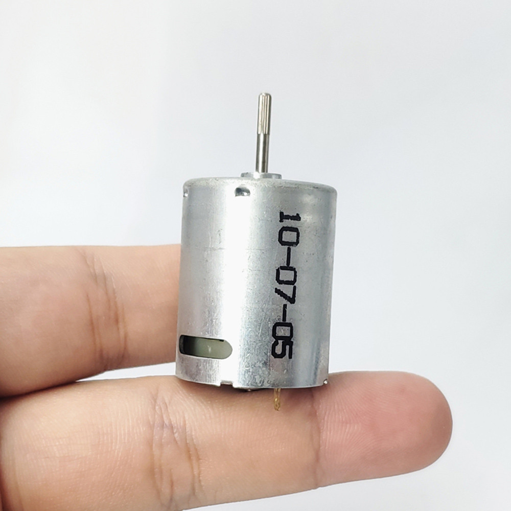 Mini RK-370SH-3178/41 มอเตอร์แปรงคาร์บอน DC 3.7V 5V 6V 7.4V 12V 3,000RPM ความเร็วสูง Strong Magnetic Power มอเตอร์แรงบิดสูง