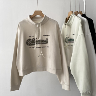 ส่งไวจากไทย TAYCEN M-2XL คอเต่าครึ่งตัว เสื้อสเวตเตอร์ ลายพิ…