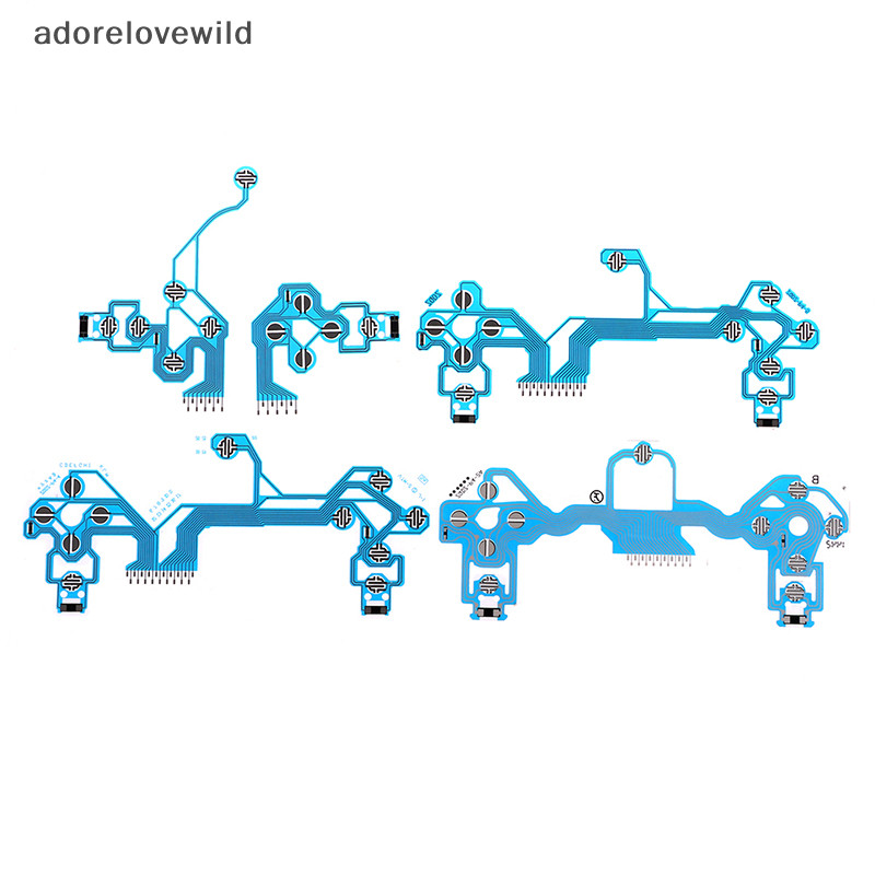 Adorelovewild ฟิล์มควบคุมจอยเกม สีฟ้า สําหรับ PS4 DS4 PRO Slim JDS 050 040 030 010 sf