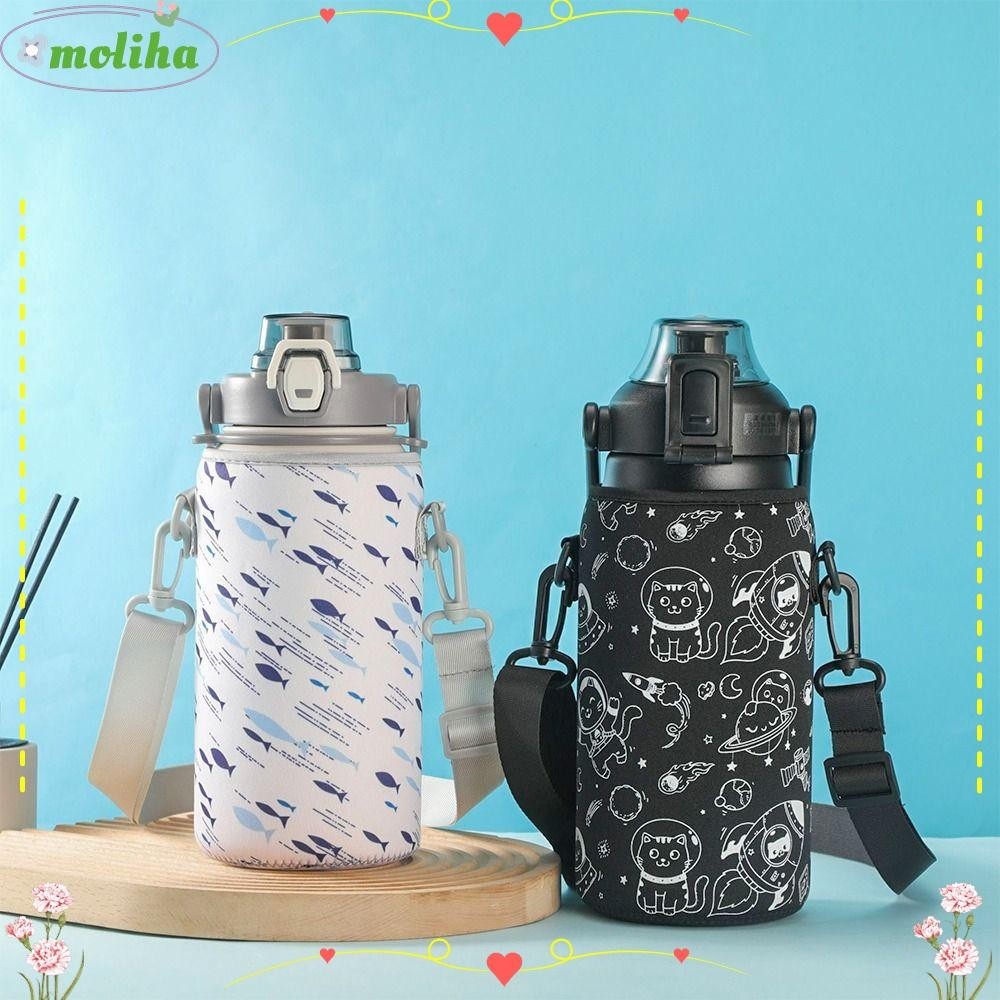 Moliha ฝาครอบขวดน้ํา แบบพกพา อุปกรณ์เสริม สําหรับกีฬา ตั้งแคมป์ 1300 1700 มล.