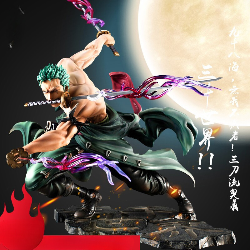 สถานที่ท้องถิ่น 19ซม.one Piece Action FigureอะนิเมะRoronoa ZoroรูปCODสต็อกคอสเพลย์Action Figureตุ๊กตาของเล่นสําหรับของขวัญเด็กคอลเลกชันเครื่องประดับรถขนาดใหญ่Figurinesสามพันโลก