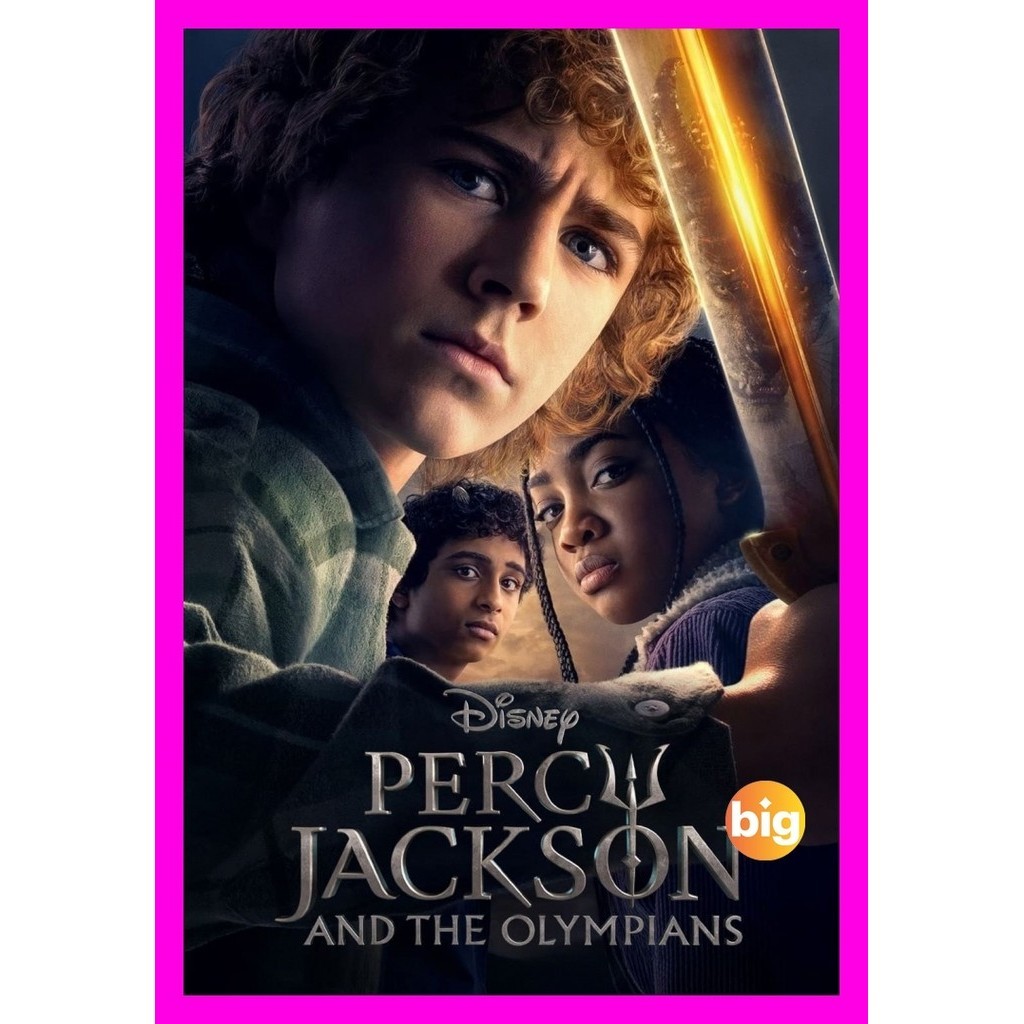 DVD Percy Jackson and the Olympians Season 1 (2023) 8 ตอน ซีรีส์ฝรั่ง เสียง อังกฤษ | ซับ ไทย