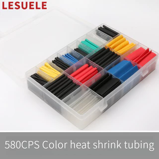 100 PCS/127/164 /328/530/580/ชิ้นปลอกหุ้มฉนวนสำหรับการเชื่อมต่อสายเคเบิลท่อหดความร้อน