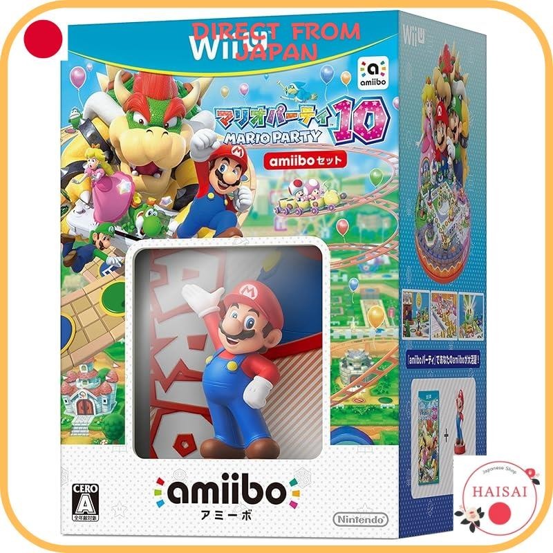 [ส่งตรงจากญี่ปุ่น] Mario Party 10 amiibo set - Wii U
