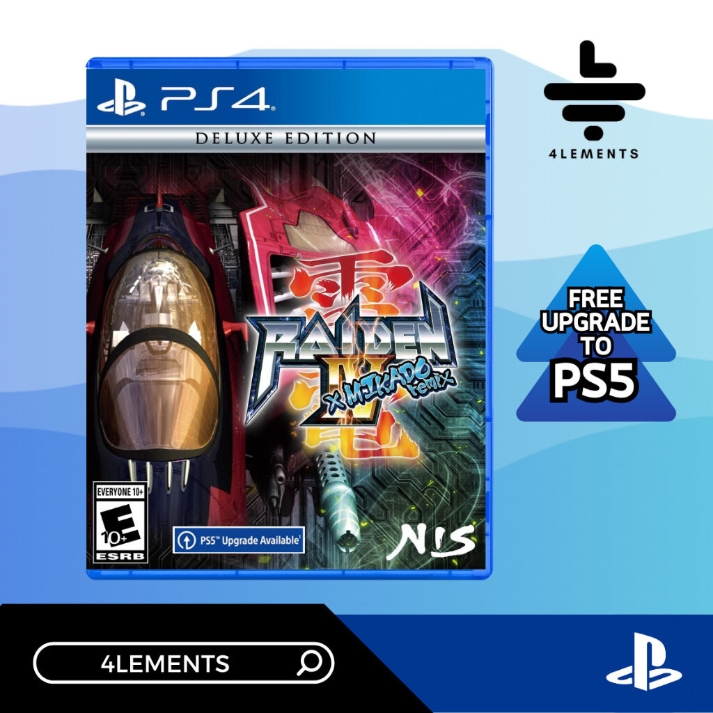 (พร้อมส่ง) PS4 RAIDEN IV X MIKADO REMIX DELUXE EDITION [R1/USA] (มือ1)