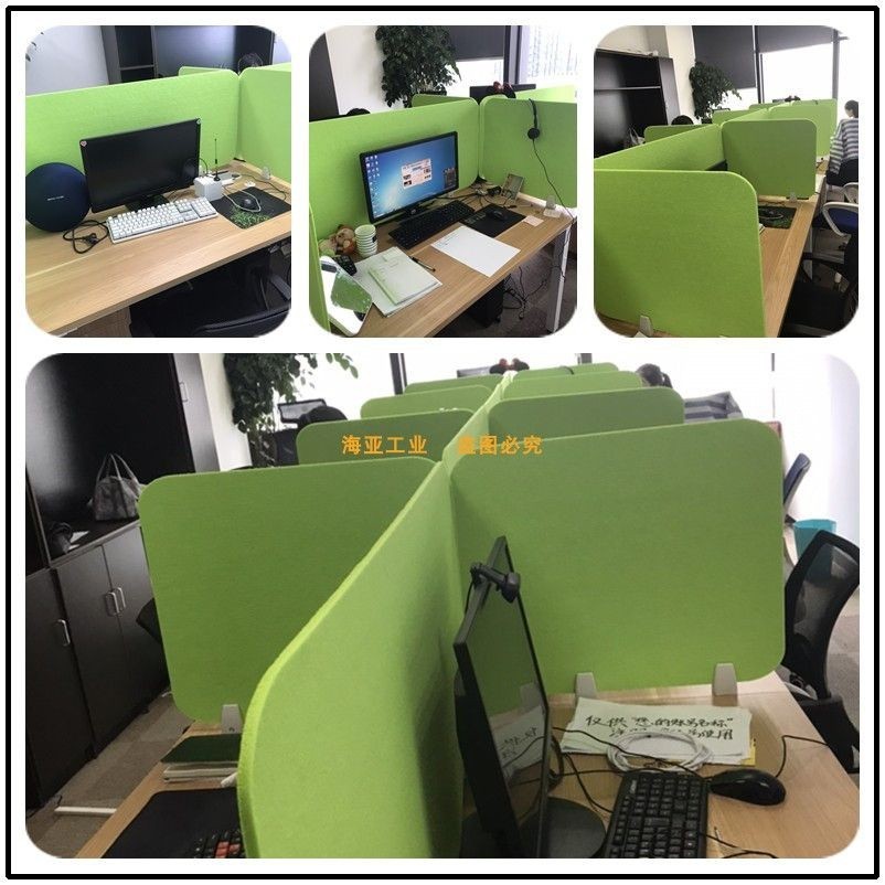 ที่กําหนดเองโต๊ะสํานักงาน Dam-Board-Station หน้าจอดูดซับเสียงตารางพาร์ทิชันบอร์ดพาร์ทิชันโต๊ะแยก Enclosure ความสูง/ปรับแต่งได้ขนาดโต๊ะทํางานหน้าจอ Baf - รูปที่ 3