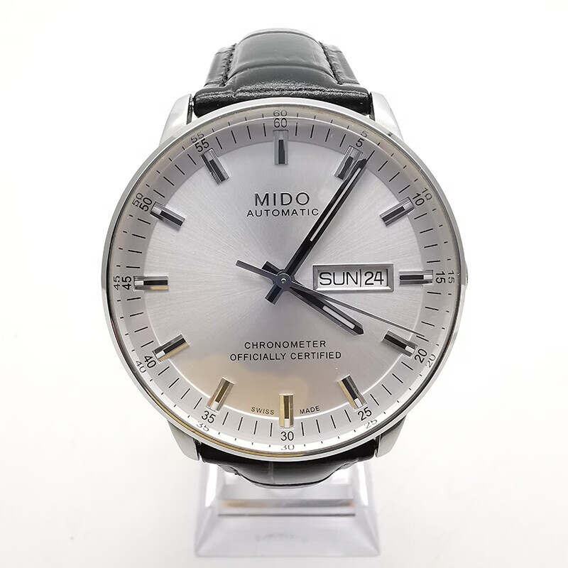 Mido/commander Series M021.431.16.031.00 นาฬิกาข้อมือ เส้นผ่าศูนย์กลาง 40 มม. สําหรับผู้ชาย 80