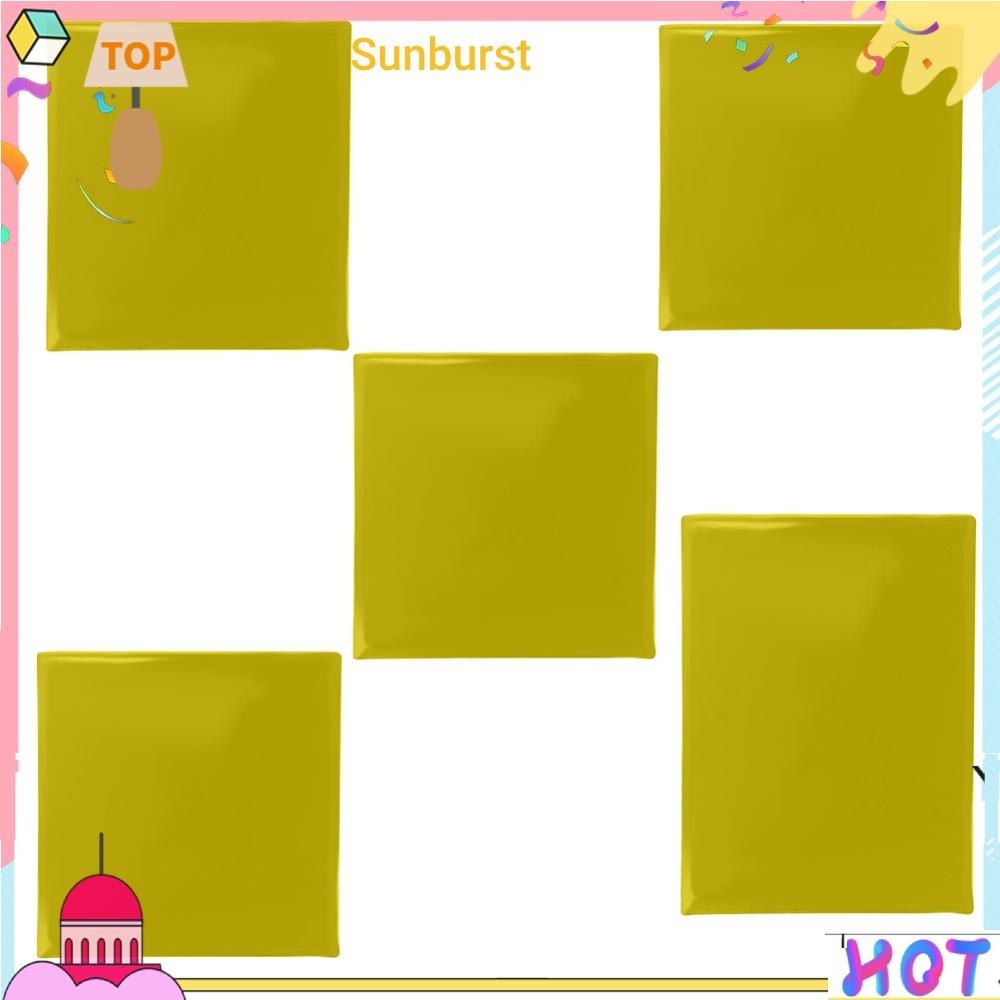 แผ่นเจลรองนั่ง ดูดซับแรงกระแทก สีเหลือง สําหรับรถจักรยานยนต์ [Sunburst11.th]