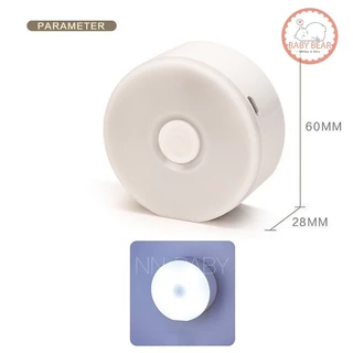 โคมไฟLED โคมไฟหัวเตียง ไฟ LED ปรับได้ 3 สี ไฟกลางคืน ชาร์จผ่านUSB AO06