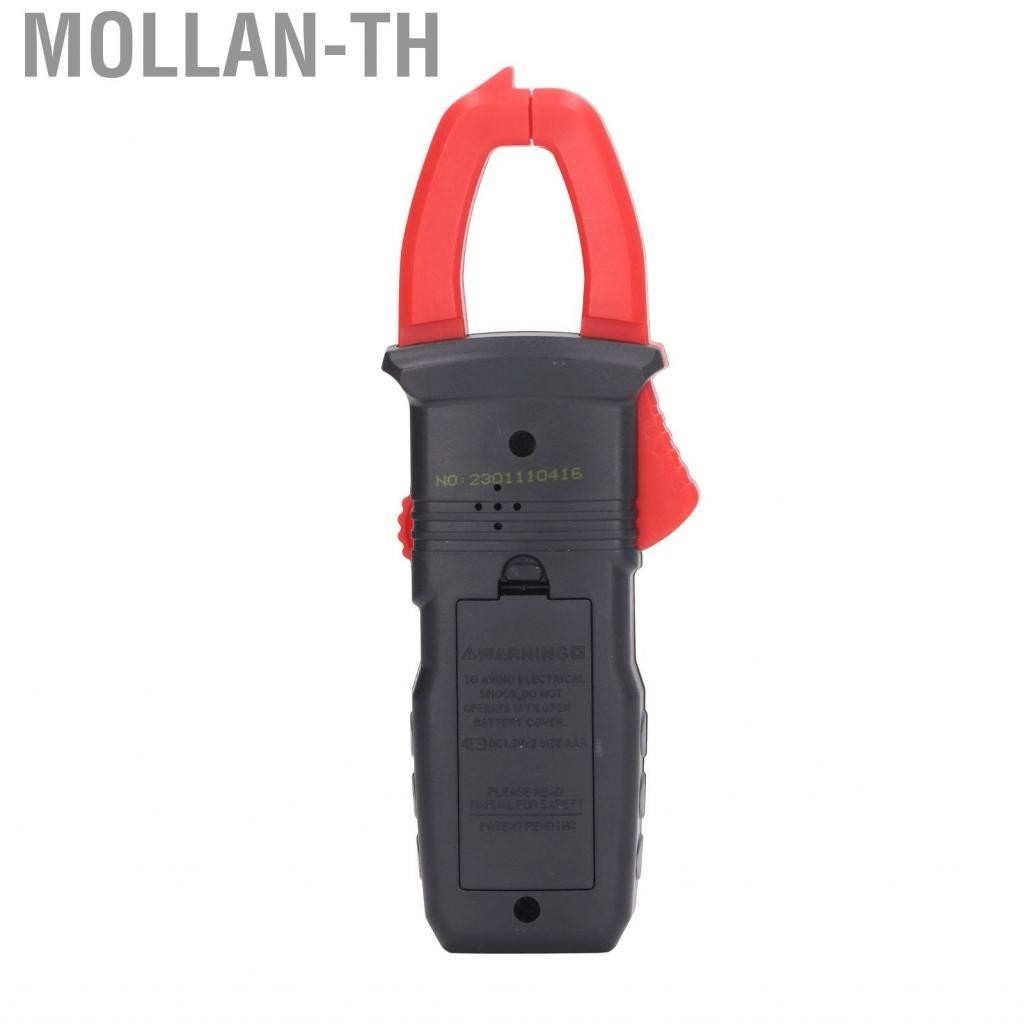 Mollan-th Digital NCV Meter Data Hold Function Clamp 4000 Counts for Continuity Measurement Hz AC DC Voltage Diode